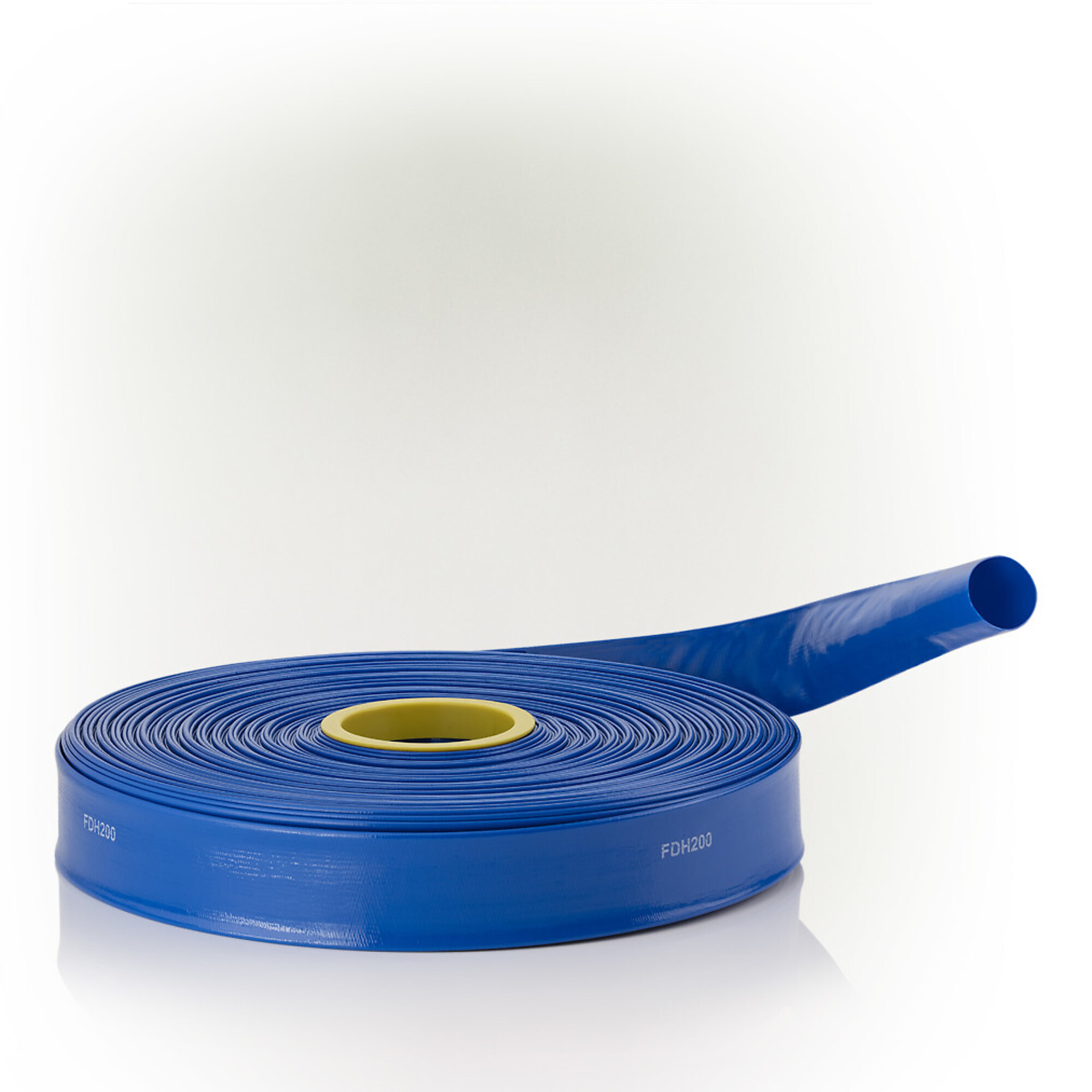 Alpine Corporation, 2in. ID PVC Lay-Flat Water Discharge Hose x 300ft., Model# FDH200